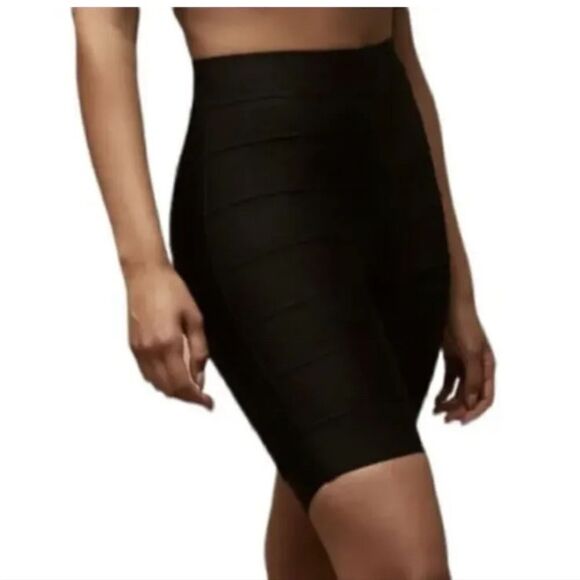 Herve Leger Forever 21 Black Knit Bike Short NWT - Picture 7 of 7